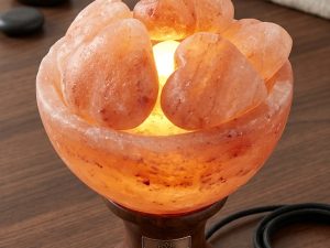 Natural Fruit Bowl Himalayan Salt Lamp
