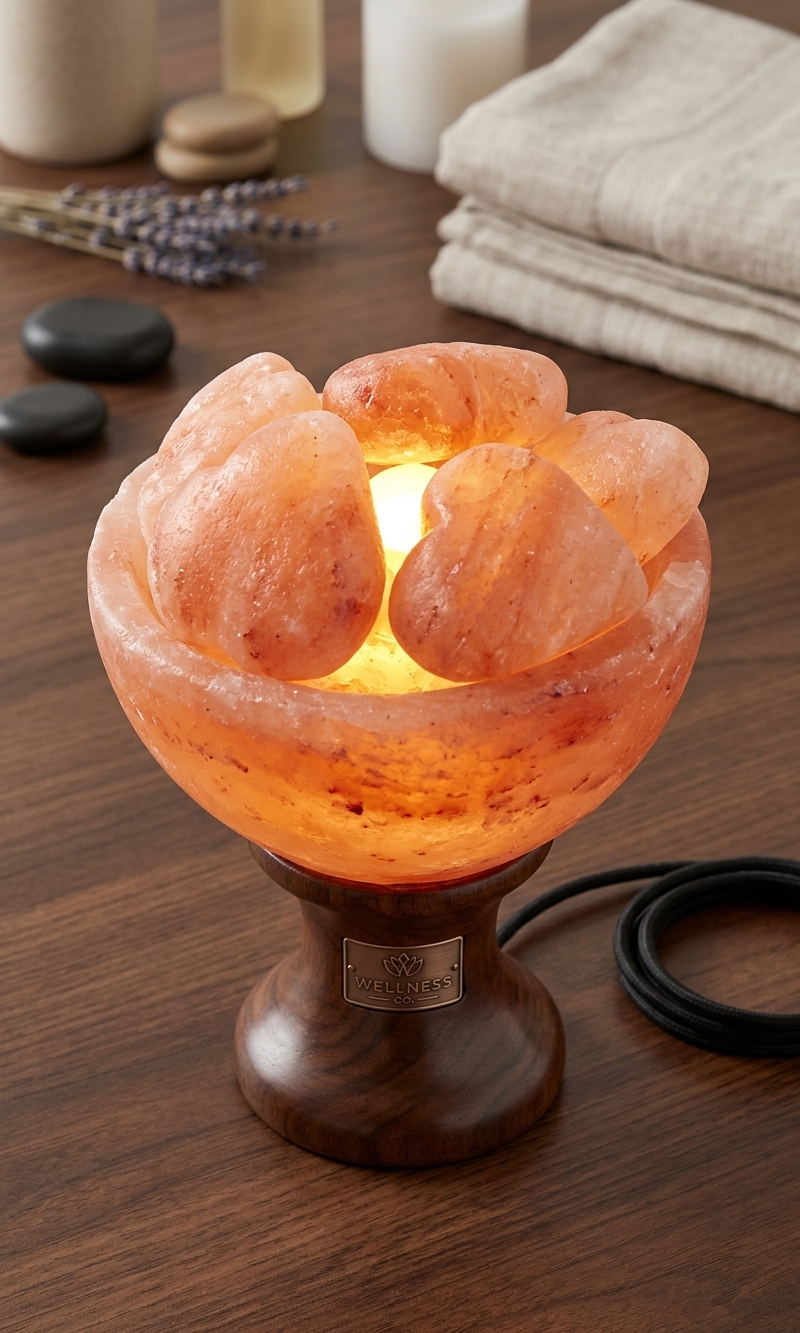 Natural Fruit Bowl Himalayan Salt Lamp