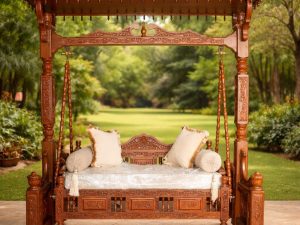 Heritage Handcrafted Sheesham Swing